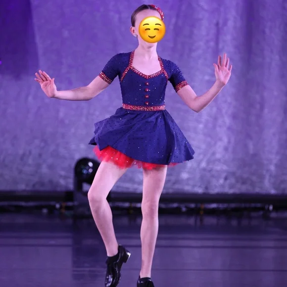 Competition Dance Custom Tap Costume - Picture 11 of 13